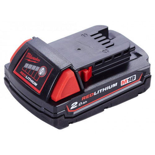 KIÁRUSÍTÁS Milwaukee M18 B2 Redlithium Akkumulátor (18V/2,0Ah) 4932430062 SZERVIZELT