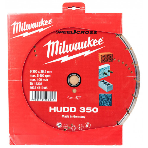 Milwaukee 4932471985 Speedcross HUDD gyémánt vágótárcsa, 350 x 25,4 mm