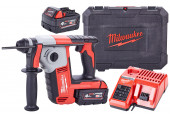 Milwaukee M18 BH-402C Akkus fúrókalapács SDS-Plus 2x4.0 Ah, Szerszámkoffer 4933443330