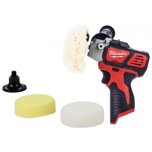 Milwaukee M12 BPS-0 Akkus polírozógép (12V) akku nélkül, 4933447791