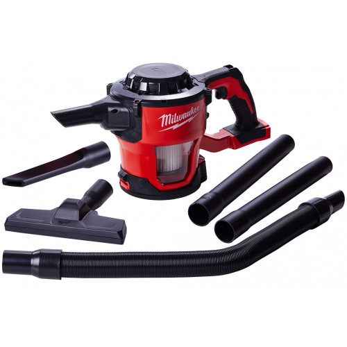 Milwaukee M18 CV-0 Akkus kézi porszívó (18V/akku nélkül) 4933459204