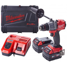 Milwaukee M18 ONEPD2-502X Akkus ütvefúró-csavarozó 2x5.0 Ah, HD koffer 4933464527