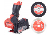 Milwaukee M12 FCOT-0 Akkus szuperkompakt vágószerszám (12V/akku nélkül/76x10mm) 4933464618