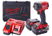 Milwaukee M18 FIW2F12-502X Akkus ütvecsavarozó 5.0 Ah, HD Koffer 4933478444