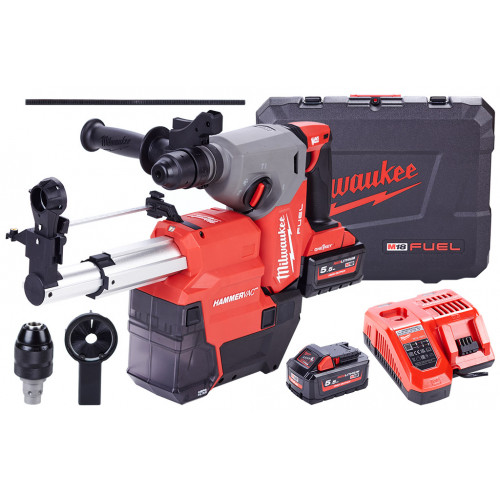 Milwaukee M18 ONEFHXDEL-552C Akkus kalapács 2x5.5 Ah, Koffer 4933478506