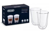 DeLonghi Latte macchiato pohár, 330ml, 2 db DLSC312