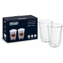 DeLonghi Latte macchiato pohár, 330ml, 2 db DLSC312