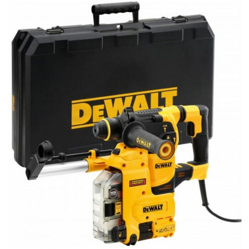 DeWALT D25335K-QS Fúró-vésőkalapács beépített porelszívóval SDS-Plus (3,5J/950W) Tstak DeWALT D25335K-QS Fúró-vésőkalapács beépített porelszívóval SDS-Plus (3,5J/950W) Tstak