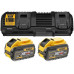 DeWALT DCB132X2-QW Akkumulátor és töltő szett XR FlexVolt DCB132 + 2x DCB547 (54V/9,0Ah)