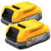 DeWALT DCBP034E2-XJ PowerStack Akkumulátor XR (2x1,7Ah/18V)