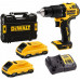 DeWALT DCD709L2T-QW Akkus ütvefúró-csavarozó (65Nm/18V/2x3,0Ah) Tstak