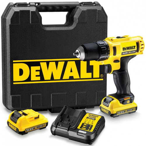 DeWALT DCD710D2-QW Akkus fúró-csavarozó XR (24Nm/12V/2x2,0Ah) koffer