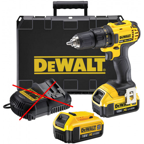 KIÁRUSÍTÁSDeWALT DCD780M2 Akkus fúró-csavarbehajtó XR(60Nm/2x4,0Ah/18V) HIÁNYOS, KIPRÓBÁLT