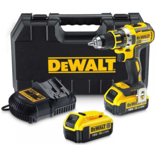 KIÁRUSÍTÁS DeWALT akkus fúró / meghajtó 2x18V / 4,0Ah DCD790M2 SZERVIZELT