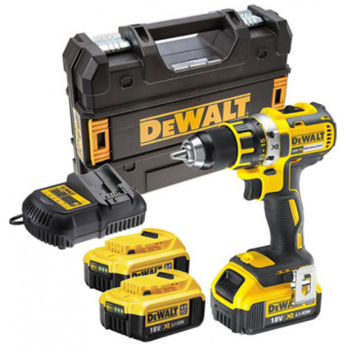 DeWALT DCD790M3-QW Akkus fúró-csavarozó XR (60Nm/18V/3x4,0Ah) Tstak