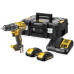 DeWALT DCD791L2T-QW Akkus fúró-csavarozó XR (70Nm/18V/2x3,0Ah) Tstak