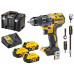 DeWALT DCD791P3A-QW Akkus fúró-csavarozó XR (70Nm/18V/3x5,0Ah) Tstak
