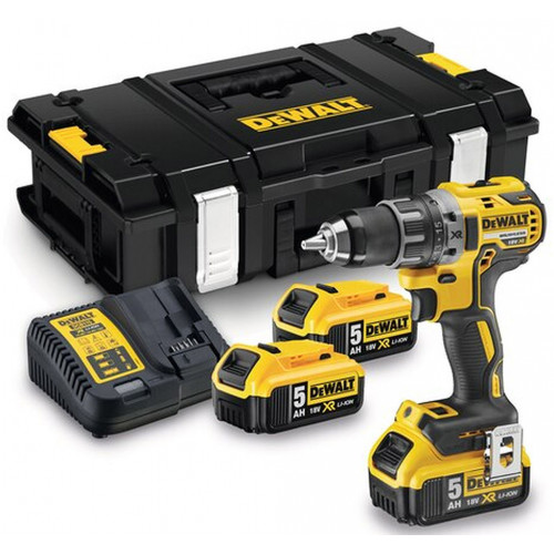 DeWALT DCD791P3K-QW Akkus fúró-csavarozó XR (70Nm/18V/3x5,0Ah) Tstak