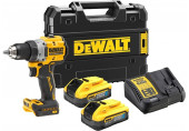 DeWALT DCD800H2T-QW Akkus fúrócsavarozó XR PowerStack (90Nm/18V/2x5,0Ah) Tstak