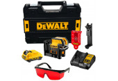 DeWALT DCE0822D1R-QW Akkus vörös keresztlézer függőónnal XR (10,8V/1x2,0Ah) Tstak