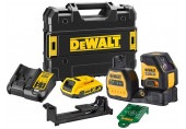 DeWALT DCE088D1G18-QW Lézeres önszintező kereszt, zöld sugár (18V/1x2,0Ah) Tstak