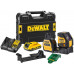 DeWALT DCE088D1G18-QW Lézeres önszintező kereszt, zöld sugár (18V/1x2,0Ah) Tstak