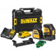 DeWALT DCE088D1G18-QW Lézeres önszintező kereszt, zöld sugár (18V/1x2,0Ah) Tstak