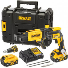 DeWALT DCF620P2K-QW Akkus gipszkarton csavarozó XR (30Nm/18V/2x5,0Ah) + DCF6202