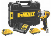 DeWALT DCF801D2-QW Akkus ütvecsavarozó 1/4" XR (163Nm/12V/2x2,0Ah) Tstak