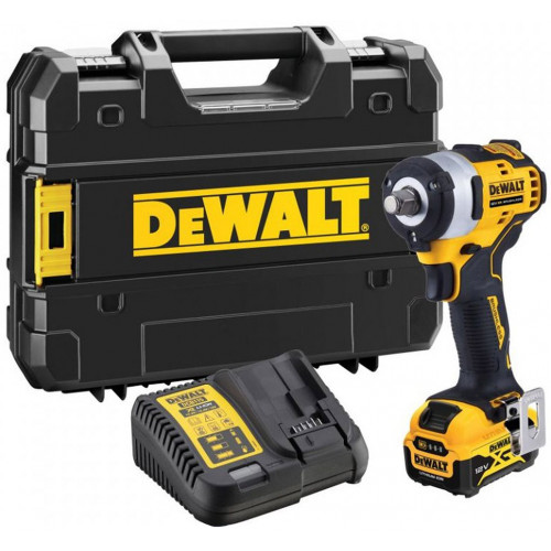 DeWALT DCF901P1-QW Akkus ütvecsavarozó ( 1/2"/ 340Nm) (12V/1x5,0 Ah) kufr Tstak
