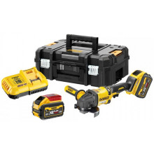 DeWALT DCG418X2-QW Akkus sarokcsiszoló XR FlexVolt (125mm/54V/2x9,0Ah) Tstak