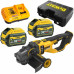 DeWALT DCG460X2-QW Sarokcsiszoló XR FlexVolt (230mm/54V/2x9,0Ah) Bőrönd