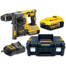 DeWALT DCH273P2T-QW Akkus kombikalapács SDS-Plus XR (2,1J/18V/2x5,0Ah) Tstak II