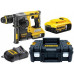 DeWALT DCH273P2T-QW Akkus kombikalapács SDS-Plus XR (2,1J/18V/2x5,0Ah) Tstak II