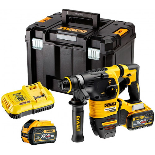 DeWALT DCH333X2-QW Akkus kombikalapács SDS-Plus XR FlexVolt (3,5J/54V/2x9,0Ah) Tstak