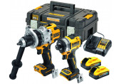 DeWALT DCK2200H2T gépcsomag (DCD1007 + DCF860 + 18V/2x5,0Ah PowerStack) Tstak