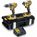 DeWALT DCK266P2LR akkus szett DCD796 + DCF887 + 18V/2x5.0Ah + DCB115 + Tstak