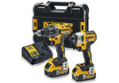 DeWALT DCK268P2T-QW Akkus gépszett DCD791+DCF887 (2x5,0Ah/18V) TSTAK II