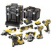 DeWALT DCK654P3T- DCD796 +DCG405 +DCF887+DCH273 +DCS356 +DCS570 +3x 5Ah +DCB115 +3x TSTAK