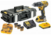 DeWALT DCK791D2KX-QW akkus fúrógép készlet kofferben (18 V/2x2,0Ah)