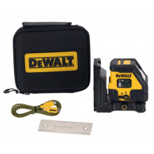 DeWALT DCLE14201GB-XJ USB keresztvonalas, zöld sugarú lézer (Li-lon)