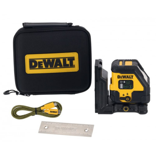 DeWALT DCLE14201GB-XJ USB keresztvonalas, zöld sugarú lézer (Li-lon) DeWALT DCLE14201GB-XJ USB keresztvonalas, zöld sugarú lézer (Li-lon)