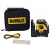 DeWALT DCLE14201GB-XJ USB keresztvonalas, zöld sugarú lézer (Li-lon)