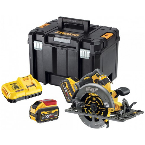 DeWALT DCS579X2-QW Akkus körfűrész XR (190mm/54V/2x9,0Ah) Tstak box