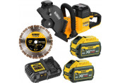 DeWALT DCS691X2-QW Akkus beton és acélmaró FlexVolt (230mm/54V/2x9,0Ah)