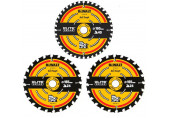 DeWALT DT10397-QZ Elite Körfűrészlap, 165 mm, 24/40 fog, 3 db