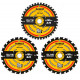 DeWALT DT10397-QZ Elite Körfűrészlap, 165 mm, 24/40 fog, 3 db