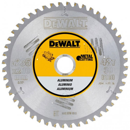 DeWALT DT1913-QZ kézi fémkörfűrészlap, 235 x 30 mm, 48 fog