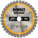DeWALT DT1950-QZ Körfűrészlap fához, 165 x 20 mm, 36 fog