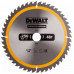 DeWALT DT1957-QZ Construction Körfűrészlap 250x30mm, 48 fog WZ -10°